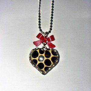 Betsey Johnson Valentine Heart Necklace